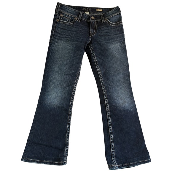 Silver Jeans Co. Denim - Silver Co. Suki Surplus Bootcut Jeans Womens 29x32 (26.5) Blue Denim Stretch‎